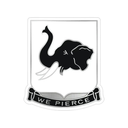 64 Armor Regiment (U.S. Army) Transparent STICKER Die-Cut Vinyl Decal - The Sticker Space