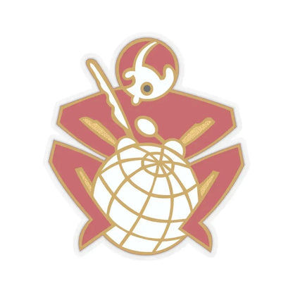 64 Engineer Battalion (U.S. Army) STICKER Vinyl Kiss-Cut Decal 3 Inch Transparent - The Sticker Space