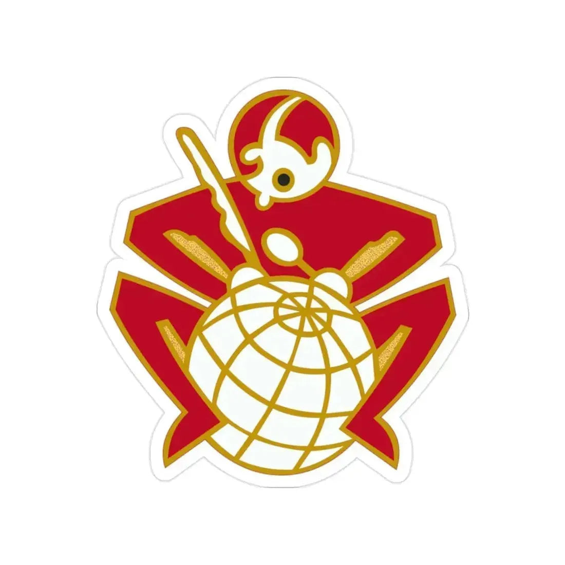 64 Engineer Battalion (U.S. Army) Transparent STICKER Die-Cut Vinyl Decal 2 Inch - The Sticker Space