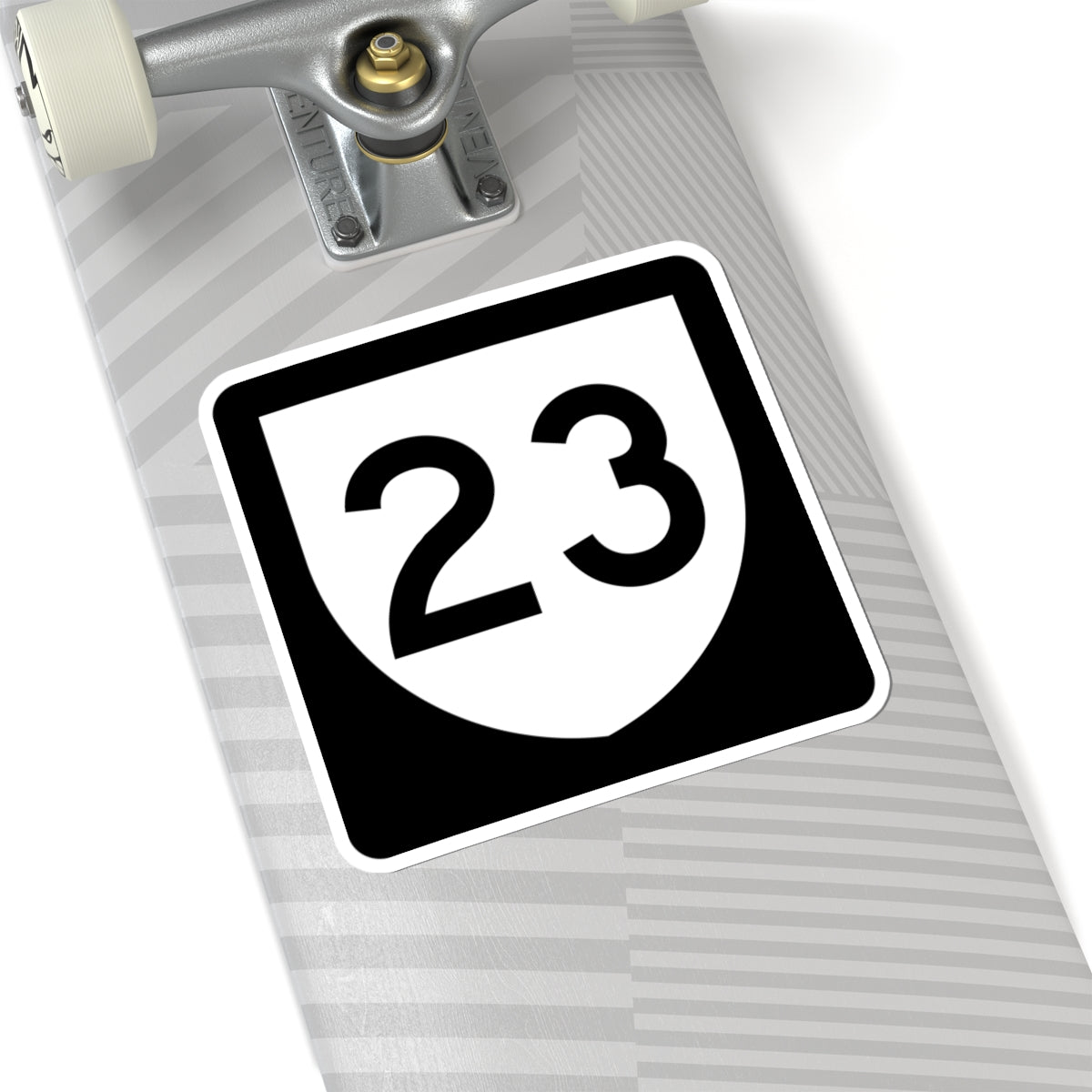 PR urban primary 23 (Puerto Rico) (Road Sign) STICKER Vinyl Kiss-Cut Decal