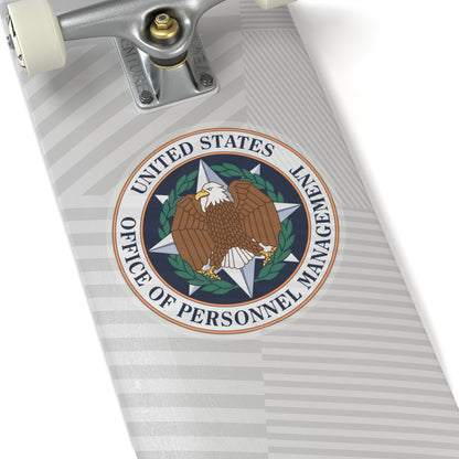 Seal of the United States Office of Personnel Management - STICKER Vinyl Kiss-Cut Decal