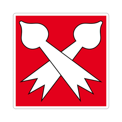 CHE Bottmingen Flag (Switzerland) STICKER Vinyl Kiss-Cut Decal