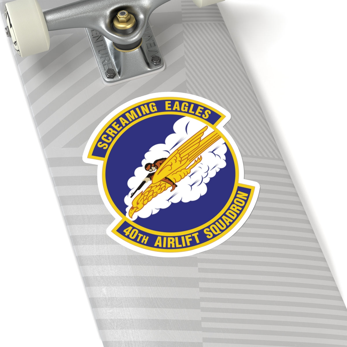 40th Airlift Squadron (U.S. Air Force) STICKER Vinyl Kiss-Cut Decal