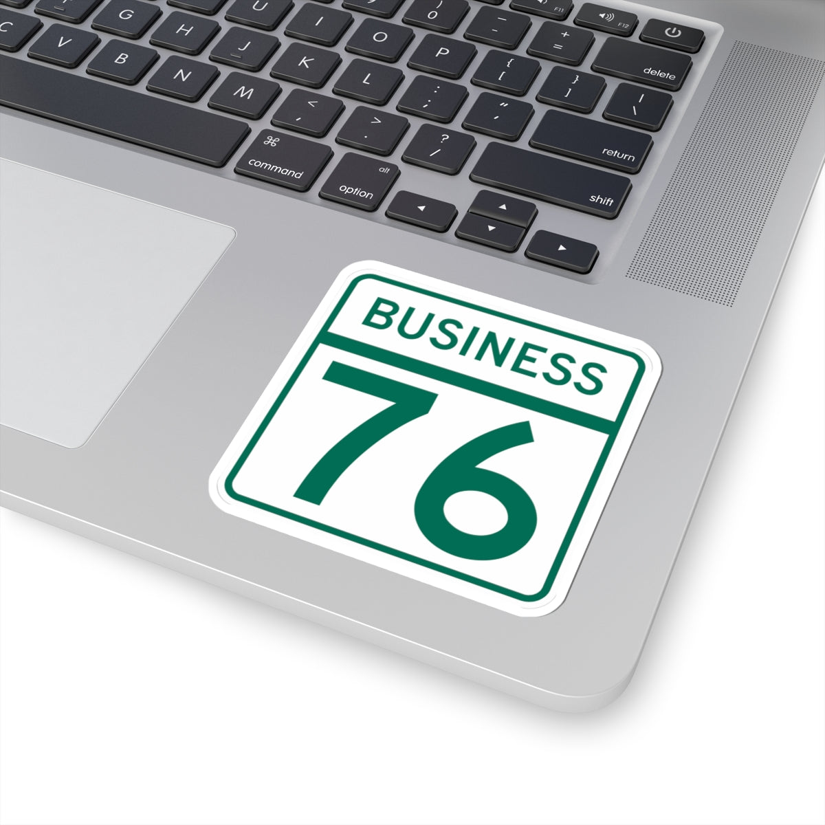 MD Route 76 Business (Maryland) (Road Sign) STICKER Vinyl Kiss-Cut Decal