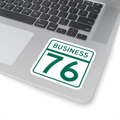 MD Route 76 Business (Maryland) (Road Sign) STICKER Vinyl Kiss-Cut Decal
