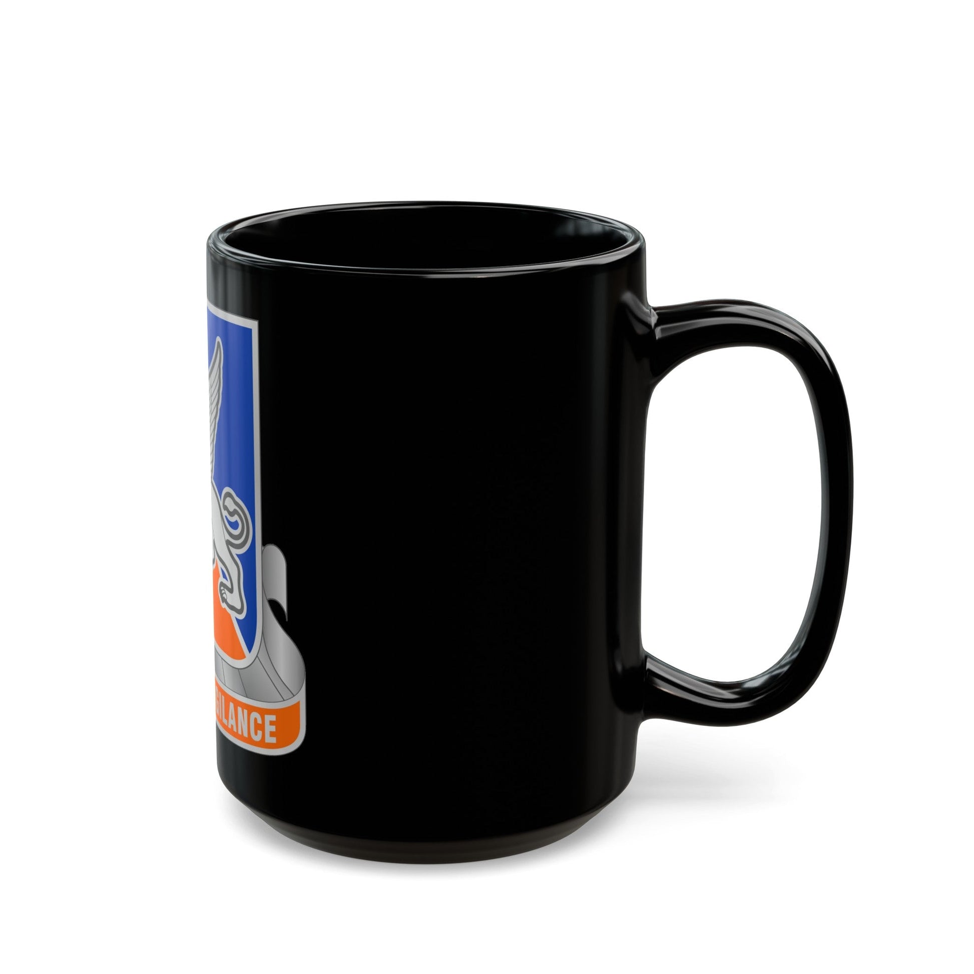 641 Aviation Regiment (U.S. Army) Black Coffee Mug-The Sticker Space