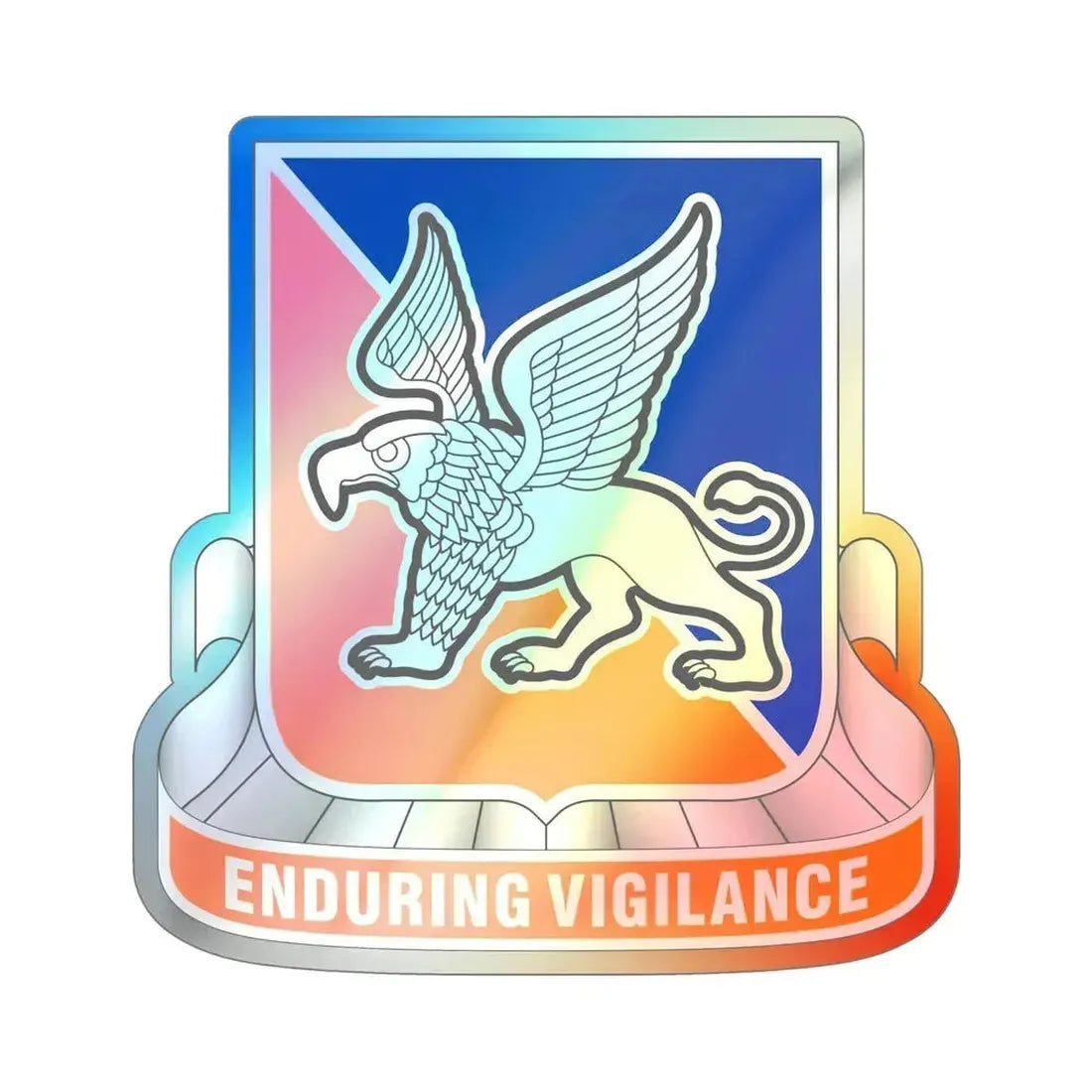 641 Aviation Regiment (U.S. Army) Holographic STICKER Die-Cut Vinyl Decal 6 Inch Holographic - The Sticker Space