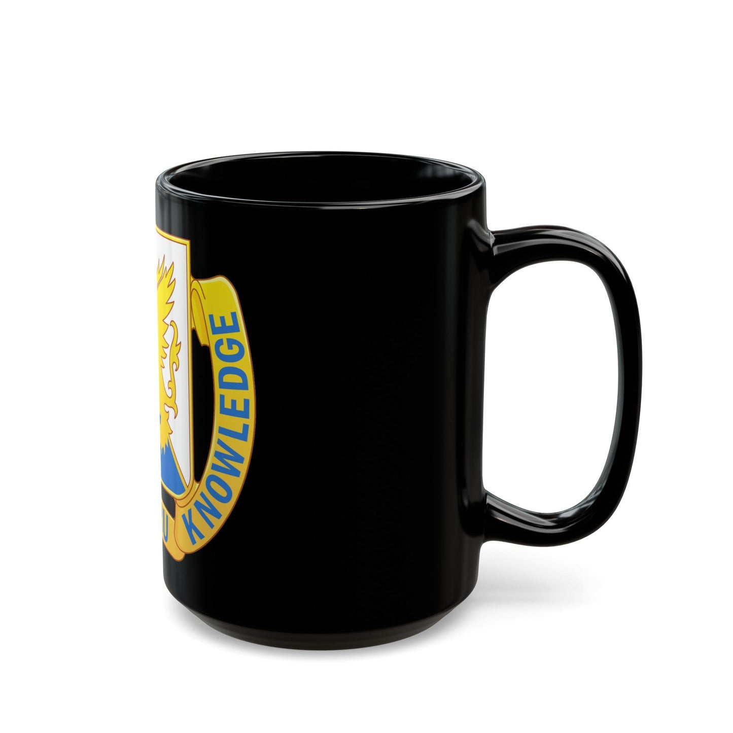 641 Medical Battalion (U.S. Army) Black Coffee Mug-The Sticker Space