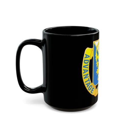 641 Medical Battalion (U.S. Army) Black Coffee Mug-The Sticker Space