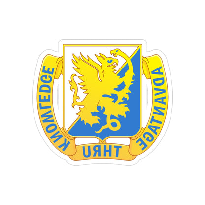 641 Medical Battalion (U.S. Army) REVERSE PRINT Transparent STICKER-3 Inch-The Sticker Space