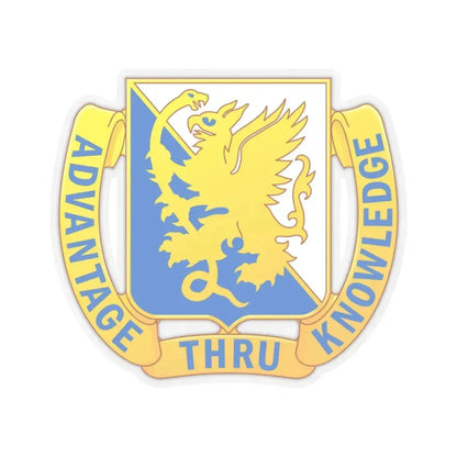 641 Medical Battalion (U.S. Army) STICKER Vinyl Kiss-Cut Decal 3 Inch Transparent - The Sticker Space