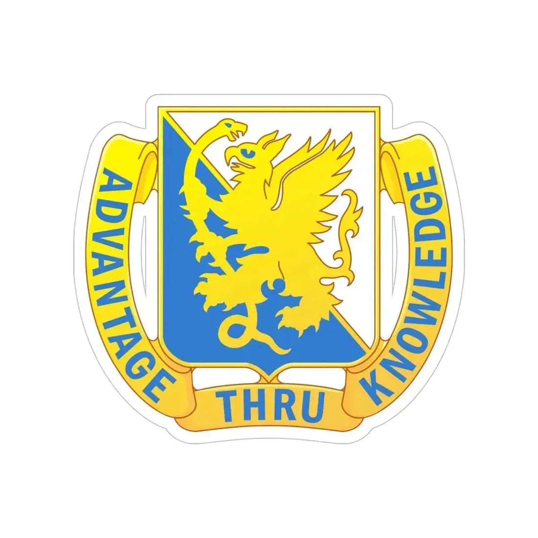 641 Medical Battalion (U.S. Army) Transparent STICKER Die-Cut Vinyl Decal 5 Inch - The Sticker Space