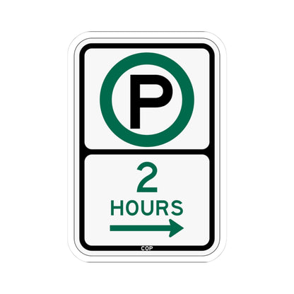 PBOT Road sign P3800R (Oregon) (Road Sign) STICKER Vinyl Kiss-Cut Decal