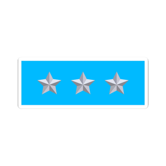 BAF Air Marshal Star Plate (Bangladesh) (Coat of Arms) STICKER Vinyl Kiss-Cut Decal