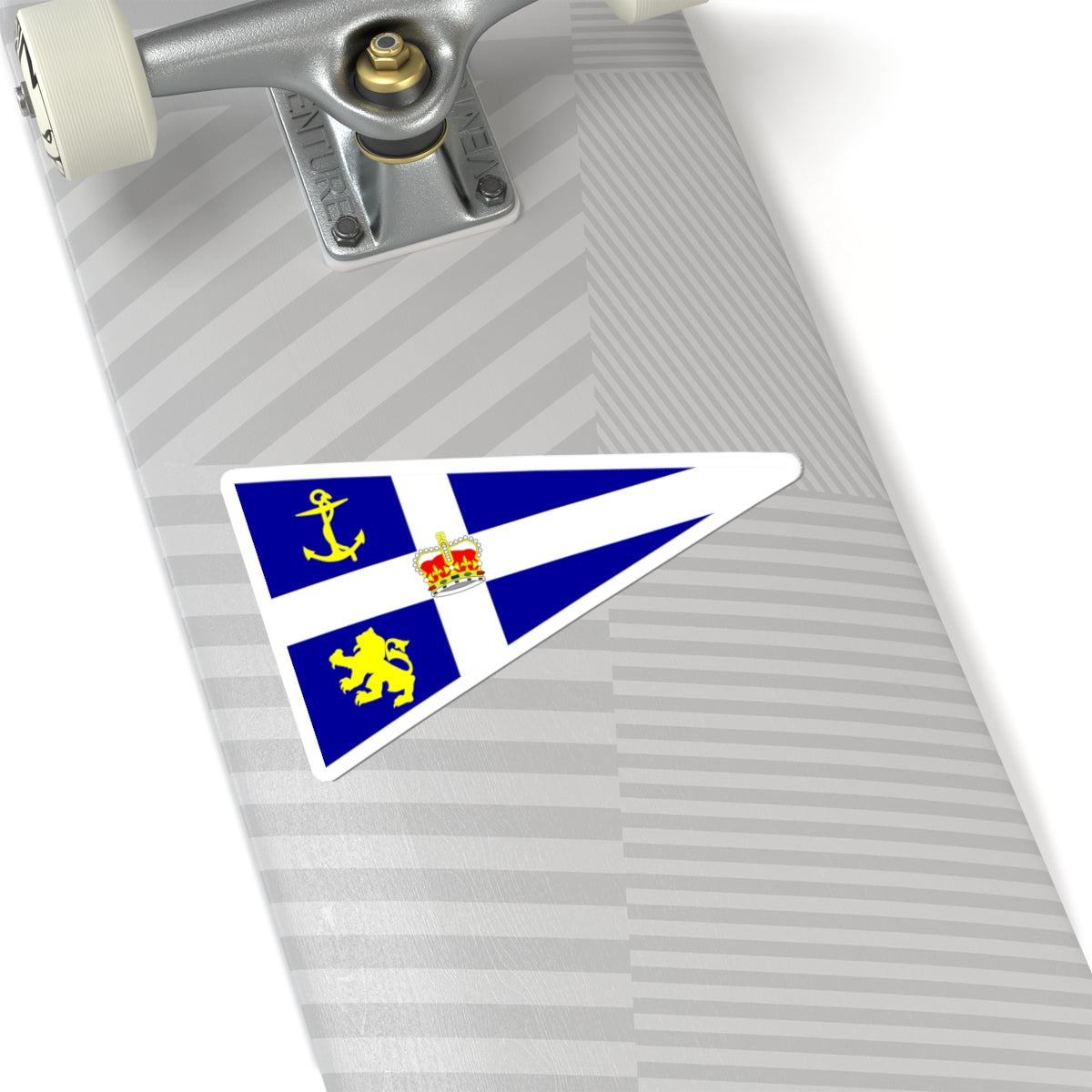 Burgee of royal northern  clyde yc (Scotland) STICKER Vinyl Kiss-Cut Decal
