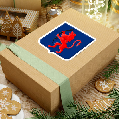 Aalsmeer wapen (Netherlands) (Coat of Arms) STICKER Vinyl Kiss-Cut Decal