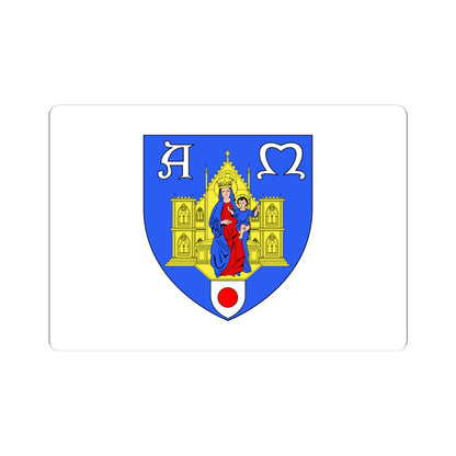 Flag of Montpellier (France) STICKER Vinyl Kiss-Cut Decal