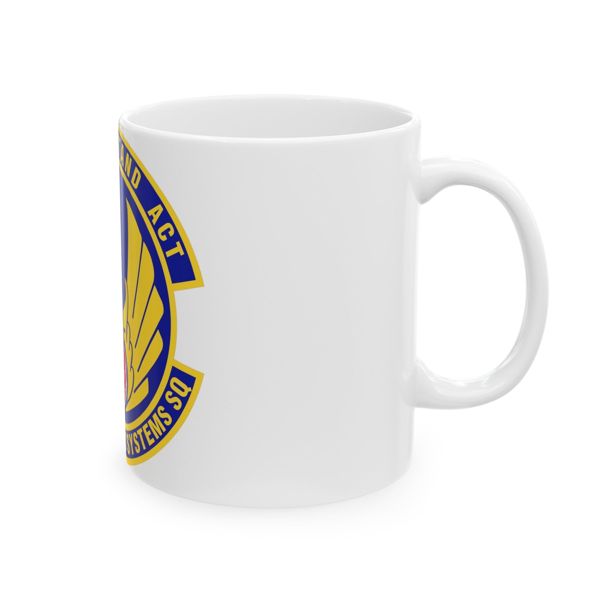 642d Electronic Systems Squadron (U.S. Air Force) White Coffee Mug-The Sticker Space