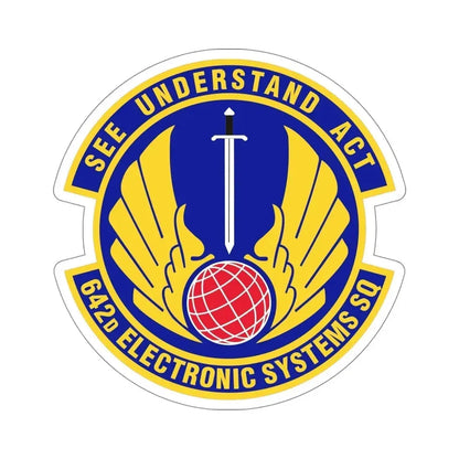 642d Electronic Systems Squadron (U.S. Air Force) STICKER Vinyl Die-Cut Decal - The Sticker Space