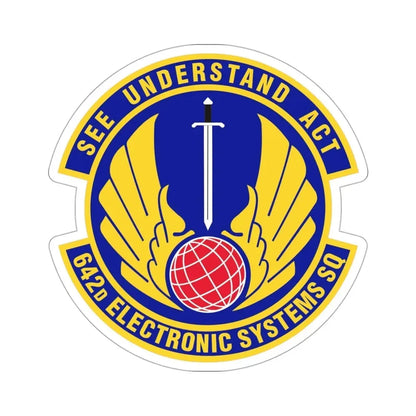 642d Electronic Systems Squadron (U.S. Air Force) STICKER Vinyl Die-Cut Decal - The Sticker Space