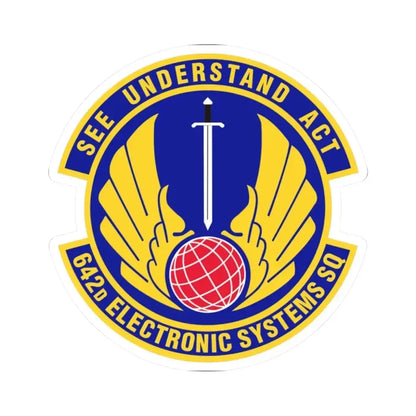 642d Electronic Systems Squadron (U.S. Air Force) STICKER Vinyl Kiss-Cut Decal - The Sticker Space