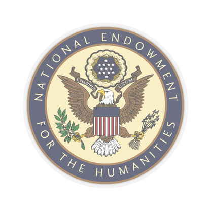 United States National Endowment for the Humanities - STICKER Vinyl Kiss-Cut Decal