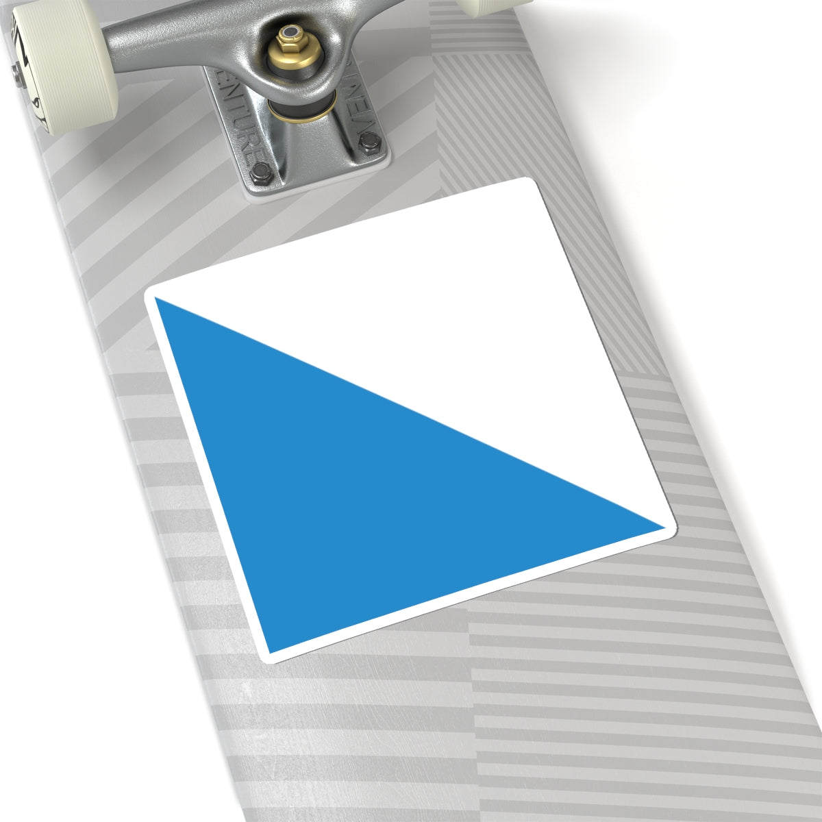 Flag of Canton of Zurich (Switzerland) STICKER Vinyl Kiss-Cut Decal