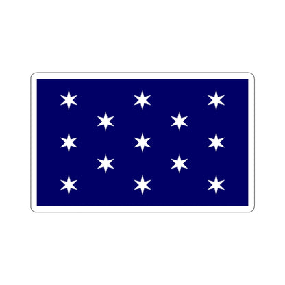 Flag of Washington, New York - STICKER Vinyl Kiss-Cut Decal