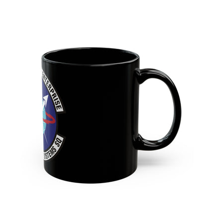 643d Electronic Systems Squadron (U.S. Air Force) Black Coffee Mug-The Sticker Space