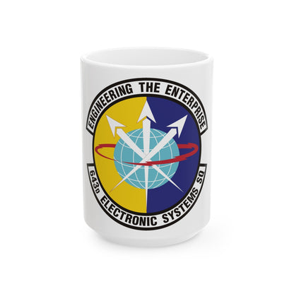 643d Electronic Systems Squadron (U.S. Air Force) White Coffee Mug-15oz-The Sticker Space