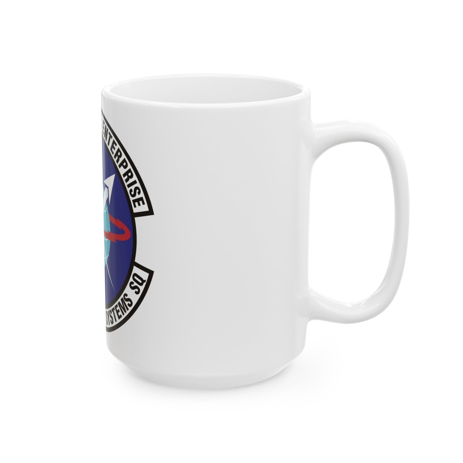 643d Electronic Systems Squadron (U.S. Air Force) White Coffee Mug-The Sticker Space