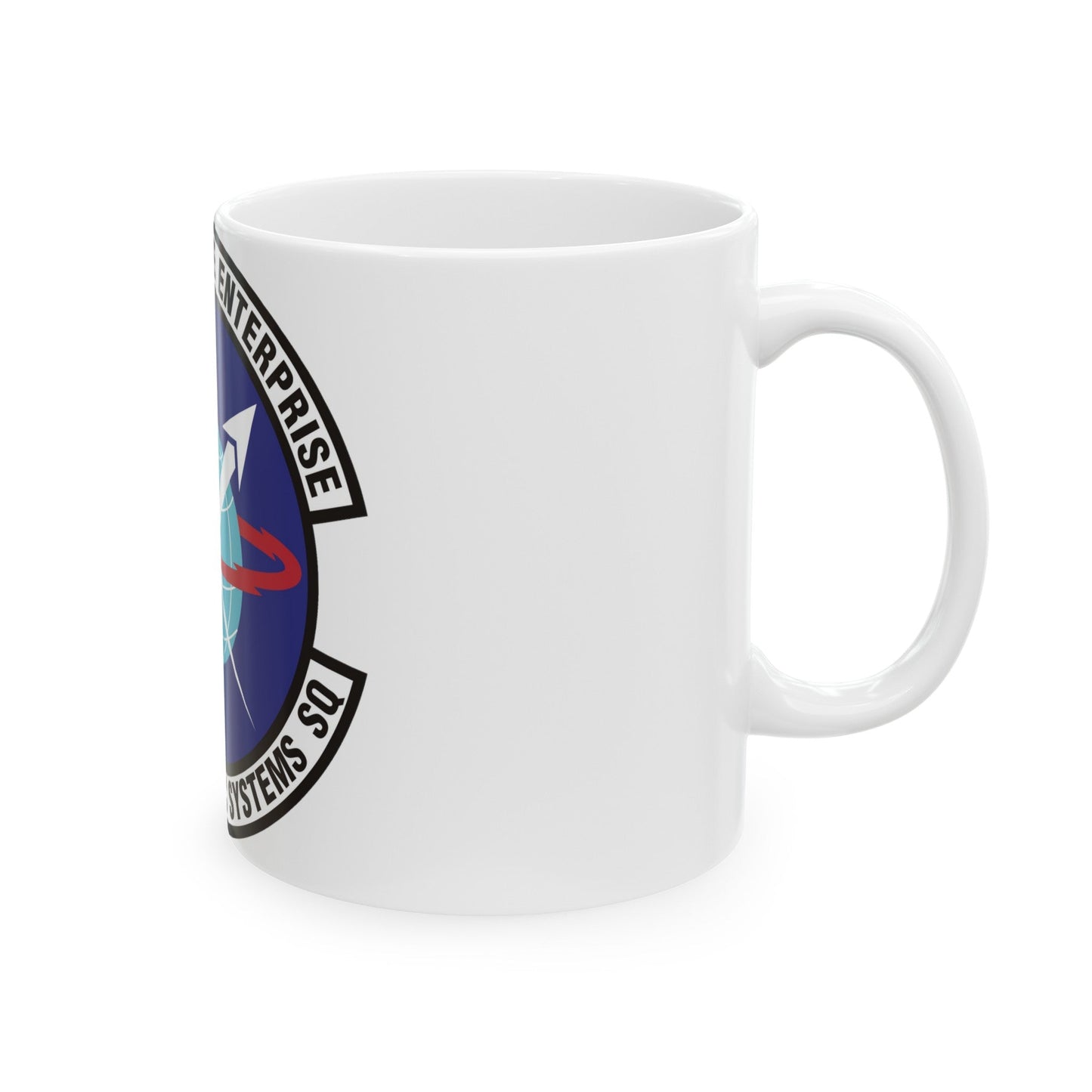 643d Electronic Systems Squadron (U.S. Air Force) White Coffee Mug-The Sticker Space