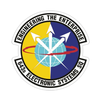 643d Electronic Systems Squadron (U.S. Air Force) STICKER Vinyl Die-Cut Decal 2 Inch - The Sticker Space