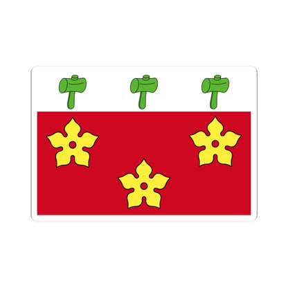 Flag of Alette (France) STICKER Vinyl Kiss-Cut Decal