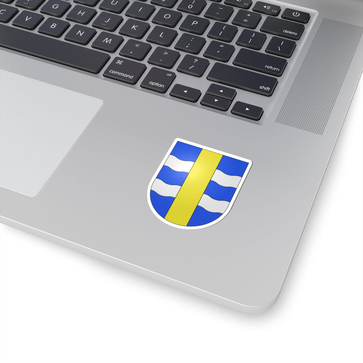 Puplinge-coat of arms (Switzerland) (Coat of Arms) STICKER Vinyl Kiss-Cut Decal