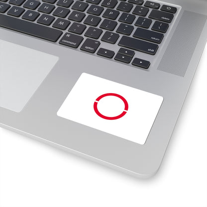 Flag of Okaya Nagano (Japan) STICKER Vinyl Kiss-Cut Decal