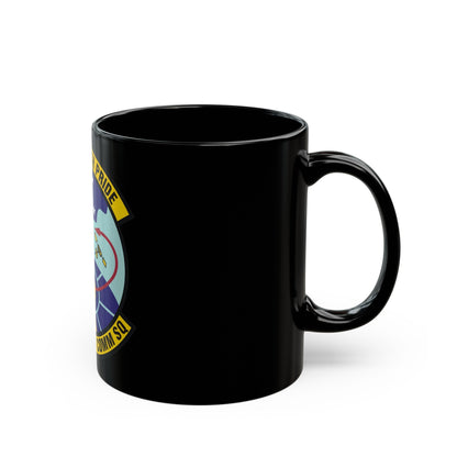 644th Combat Communications Squadron (U.S. Air Force) Black Coffee Mug-The Sticker Space