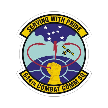 644th Combat Communications Squadron (U.S. Air Force) STICKER Vinyl Die-Cut Decal - The Sticker Space