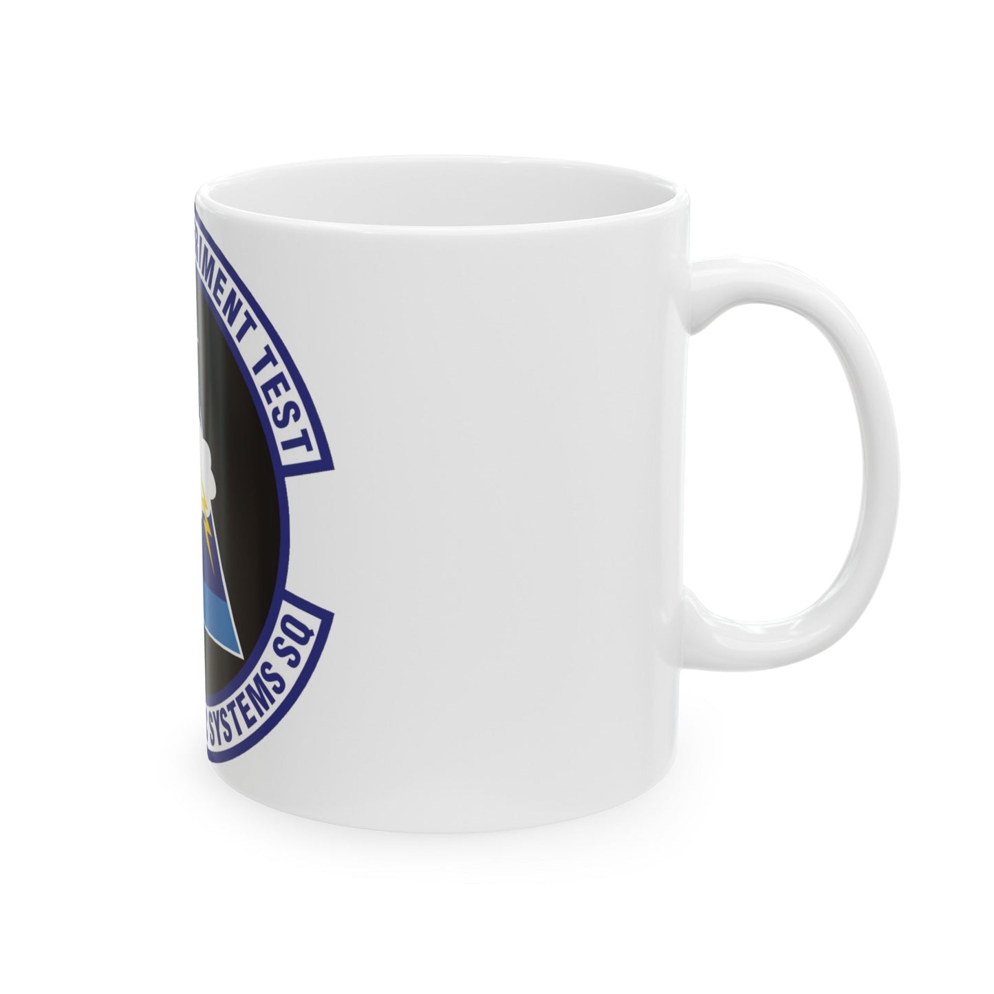 644th Electronic Systems Squadron (U.S. Air Force) White Coffee Mug-The Sticker Space