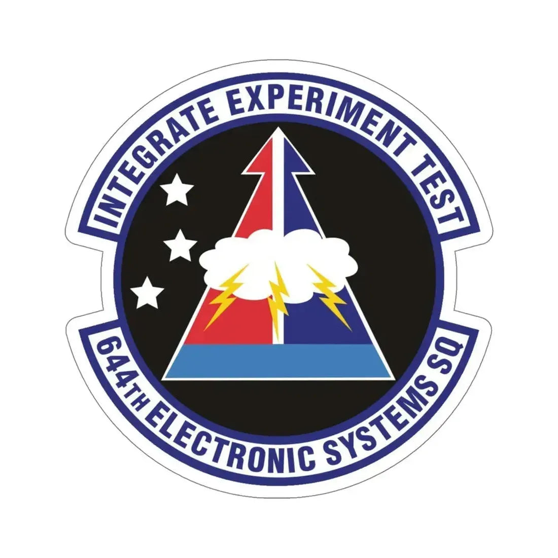 644th Electronic Systems Squadron (U.S. Air Force) STICKER Vinyl Die-Cut Decal 6 Inch - The Sticker Space