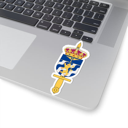 Södra flygkommandot vapen (Sweden) (Coat of Arms) STICKER Vinyl Kiss-Cut Decal