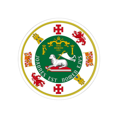 Seal of the Commonwealth of Puerto Rico - STICKER Vinyl Kiss-Cut Decal