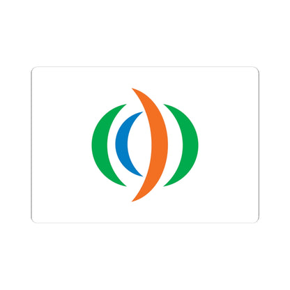 Flag of Yuzawa Akita (Japan) STICKER Vinyl Kiss-Cut Decal