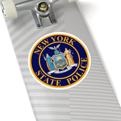 Seal of the New York State Police - STICKER Vinyl Kiss-Cut Decal