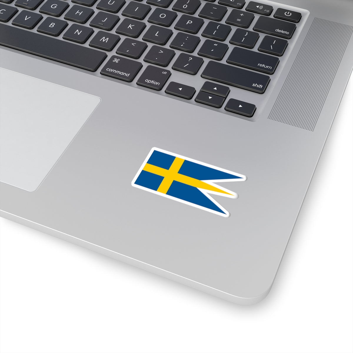 Naval Ensign of Sweden (Sweden) STICKER Vinyl Kiss-Cut Decal