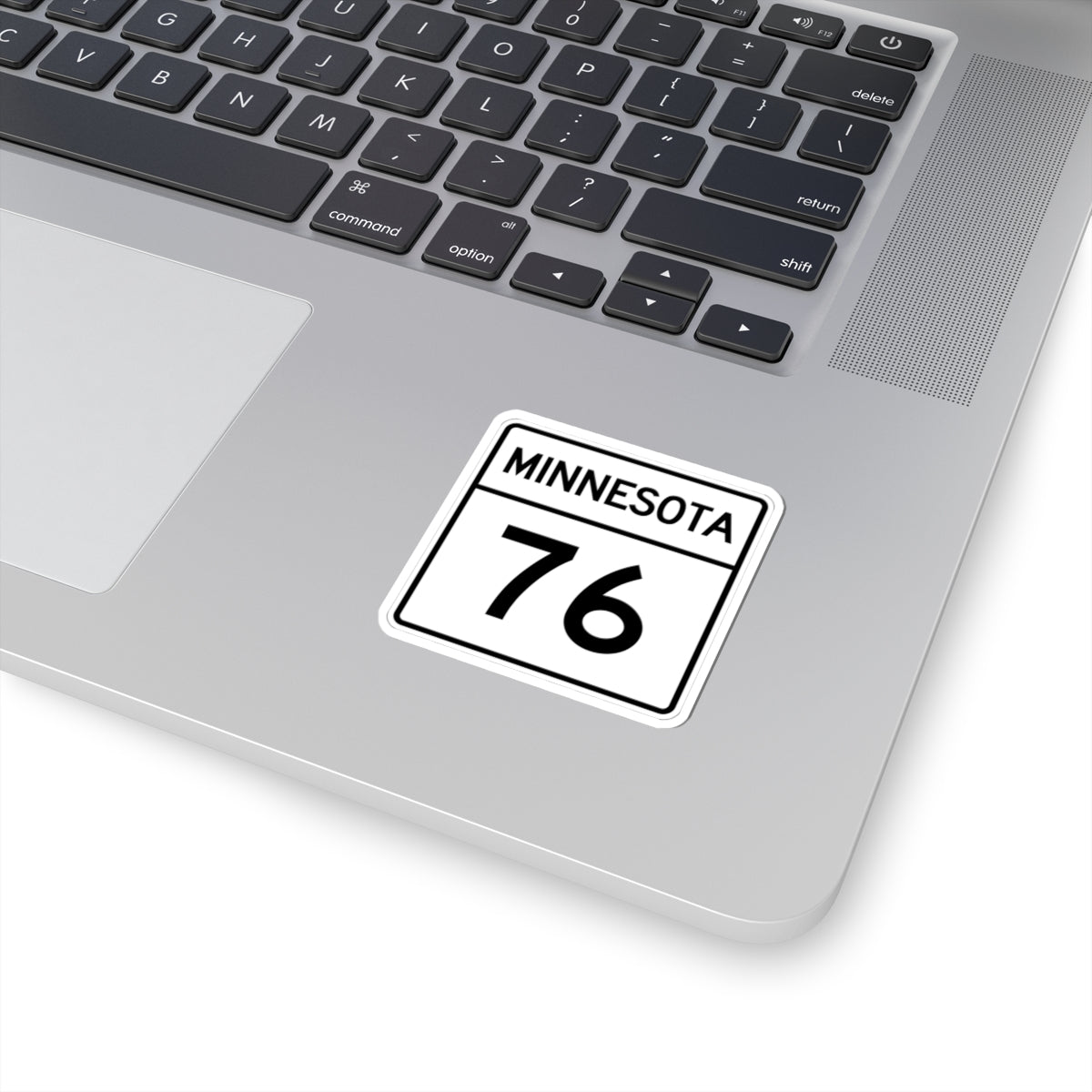 MN-76 1948 (Minnesota) (Road Sign) STICKER Vinyl Kiss-Cut Decal
