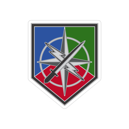 648 Maneuver Enhancement Brigade (U.S. Army) REVERSE PRINT Transparent STICKER-3 Inch-The Sticker Space