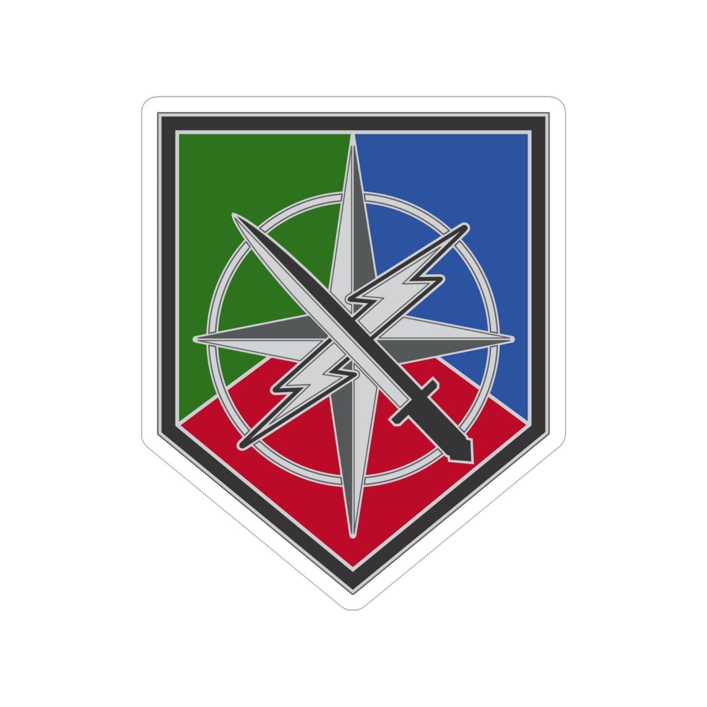 648 Maneuver Enhancement Brigade (U.S. Army) Transparent STICKER Die-Cut Vinyl Decal-4 Inch-The Sticker Space