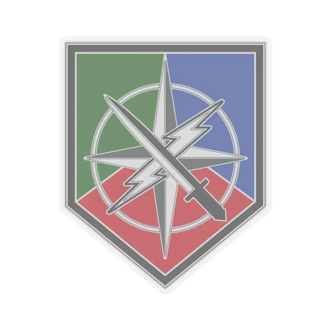 648 Maneuver Enhancement Brigade (U.S. Army) STICKER Vinyl Kiss-Cut Decal 2 Inch Transparent - The Sticker Space