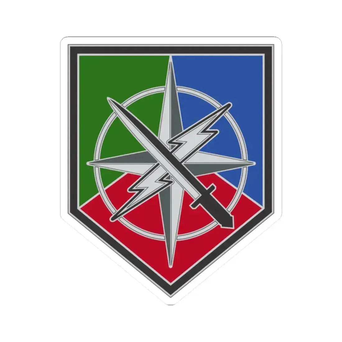 648 Maneuver Enhancement Brigade (U.S. Army) STICKER Vinyl Kiss-Cut Decal 2 Inch White - The Sticker Space